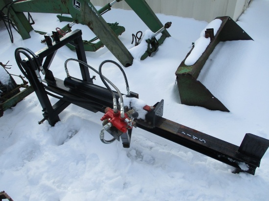 BLACK 3PT WOOD SPLITTER