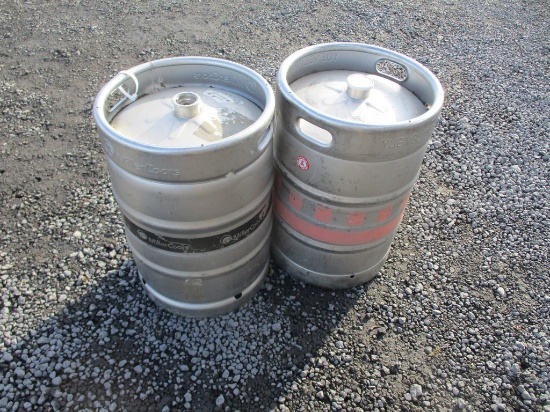 2 BEER KEG (EMPTY)