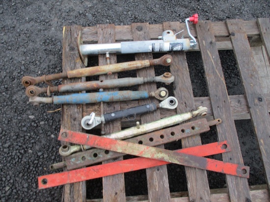 PALLET OF TOPLINKS, SWAYBARS AND JACK
