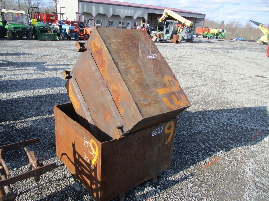 2 STEEL PARTS BINS