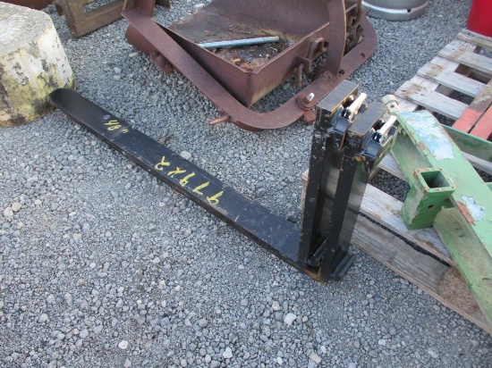 PAIR UNUSED 48" PALLET FORKS