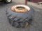 PAIR 11.2-28 TIRES & RIMS