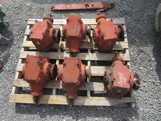 6) OMNI HR600 GEAR BOXES