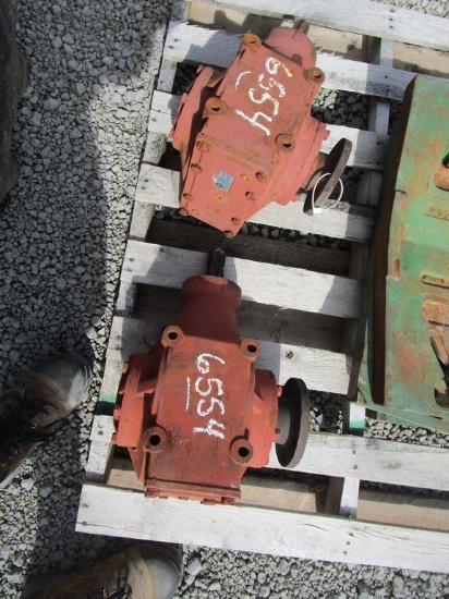 2) OMNI HR600 GEAR BOXES