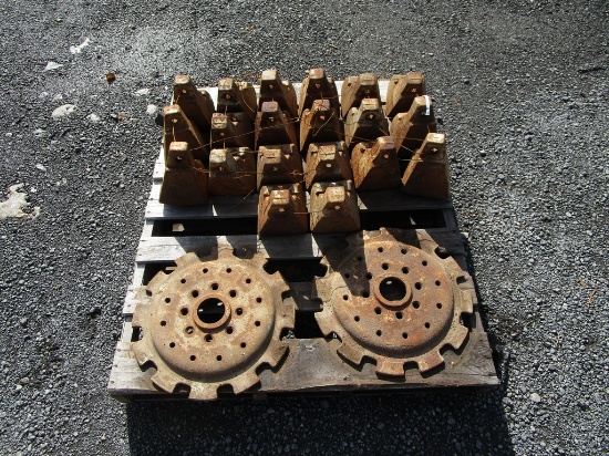 SET OF FORD PIE WEIGHTS