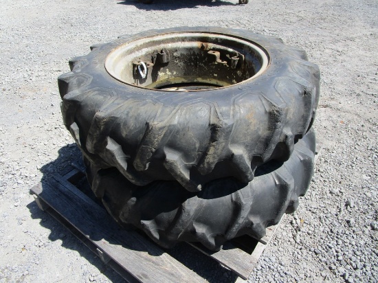 PAIR 11.2-24 TIRES