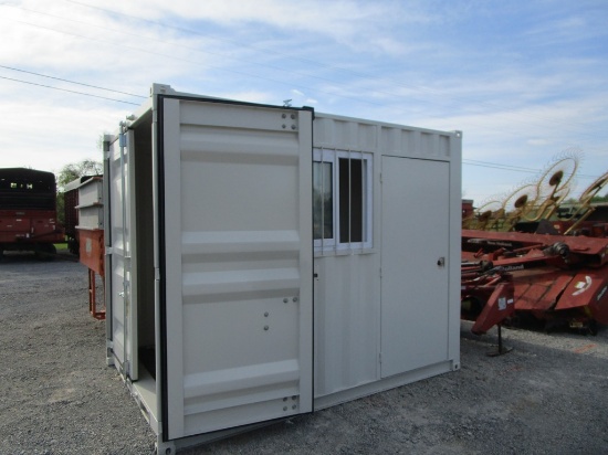 FUTURE 10' STORAGE CONTAINER W SIDE DOOR
