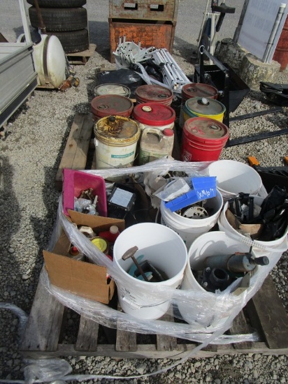3 PALLET OF MISC SHOP SUPPLIES