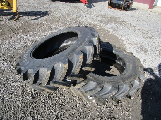 PAIR 340/85R 28 FIRESTONE TIRES