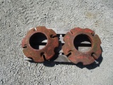 PAIR WHEEL WEIGHTS