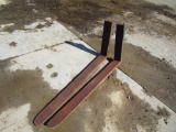 SET OF PALLET FORKS
