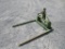 GREEN 3PT BALE FORK