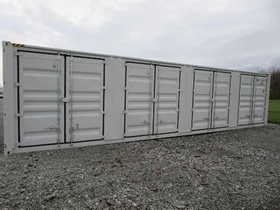 40' HIGH CUBE CONTAINER W/5 DOORS