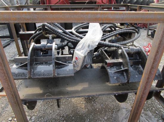 AGT SKIDSTEER POLE CLAMP W CONTROLLER