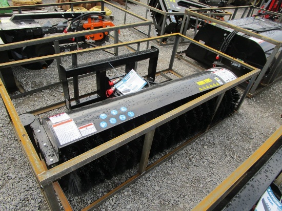 AGT 74" SKIDSTEER ROTARY ANGLE BROOM