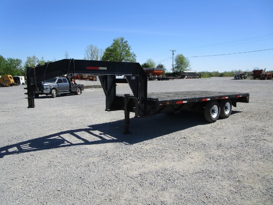 OKLAHOMA 1997 GOOSENECK TRAILER W COFO