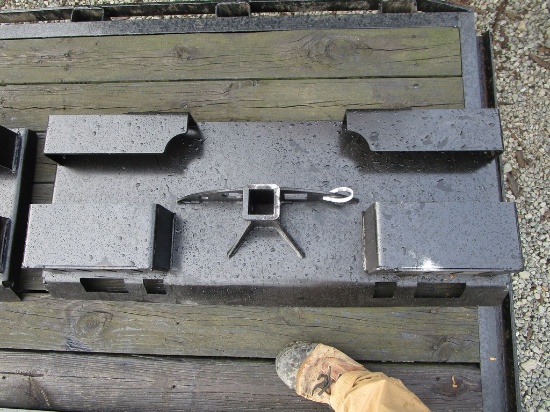 Heavy DutyÂ Do-AllÂ Receiver Hitch Skid Steer Plates
