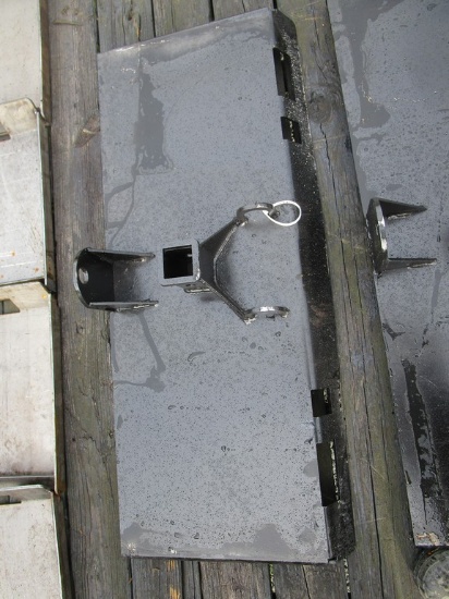 2)Solid Full Weldable Quick Attach Blank Plates.