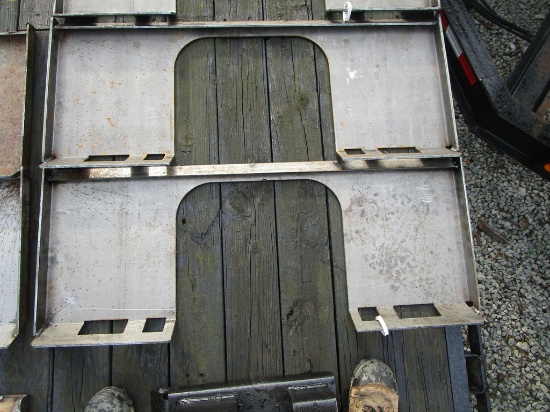 2)Open Center Viewpoint Weldable Quick Attach Blank Plates