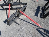 SKIDSTEER 3PRONG BALE SPEAR