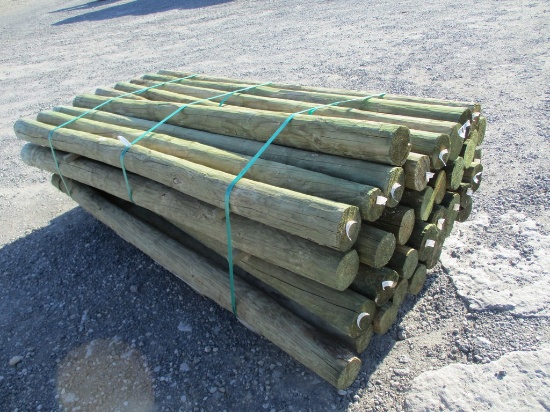 36) 4"X7' POST