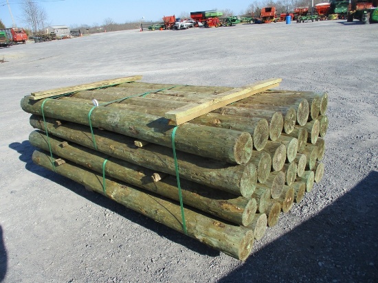 28) 6"X8' POST