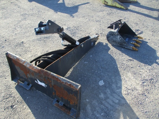 SKIDSTEER RIDGED BACKHOE