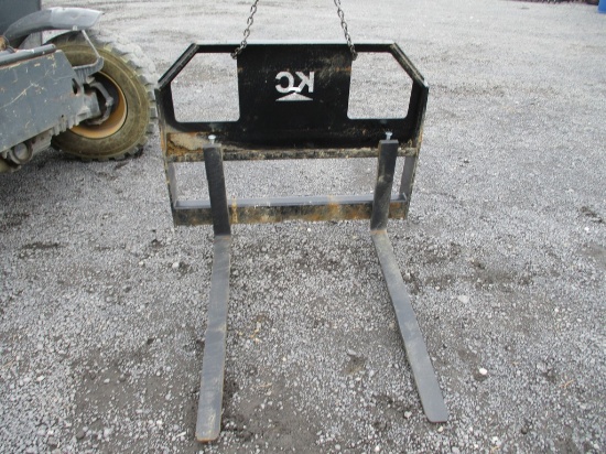 KC 42" SKIDSTEER PALLET FORKS