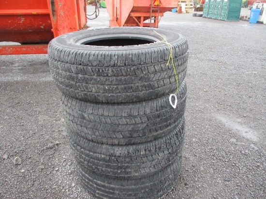 4) USED GOODYEAR 275/65 R18 TIRES