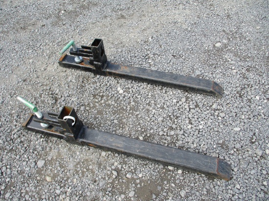 CLAMP ON BUCKET FORKS 27"