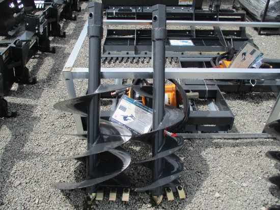 1) WOLVERINE SKIDSTEER PHD W/ 2 AUGERS