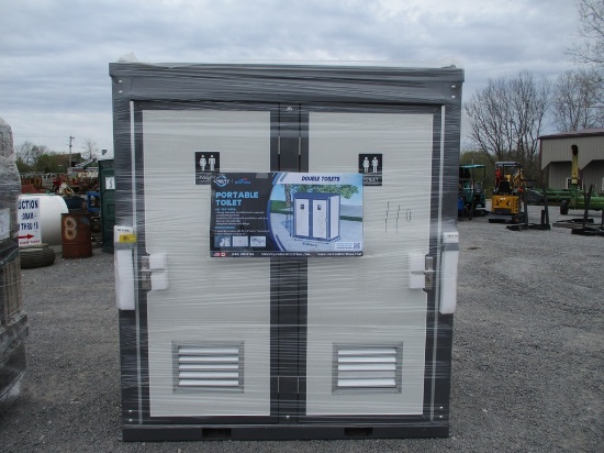 PORTABLE DOUBLE TOILET SYSTEM