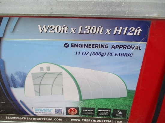 CHERY W20'XL30'XH12' STORAGE SHELTER