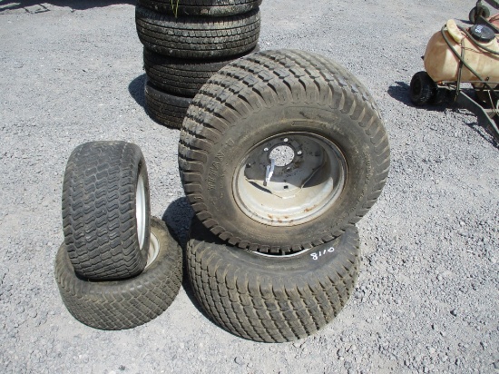 SET OF 4 TURF TIRES