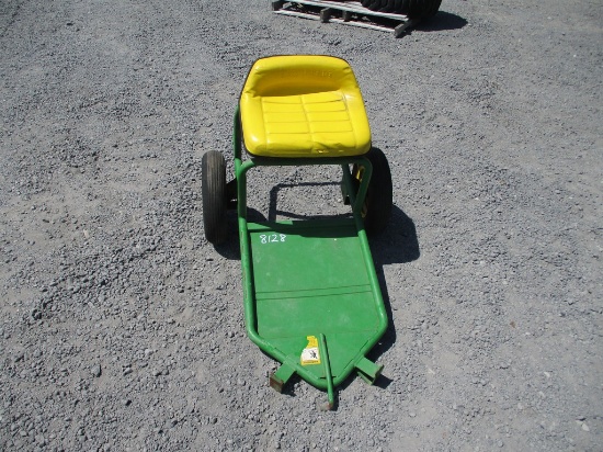 JOHN DEERE 2 WHEEL SULKY