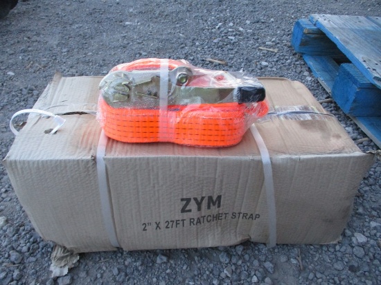 10) 2"X27' RATCHET STRAPS