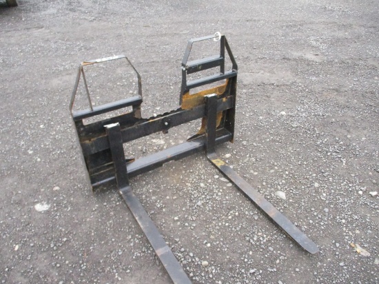 SS WALK THROUGH PALLET FORKS