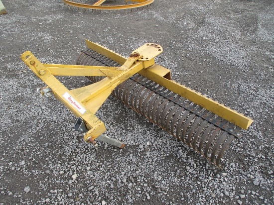 KING KUTTER 6' ROCK RAKE