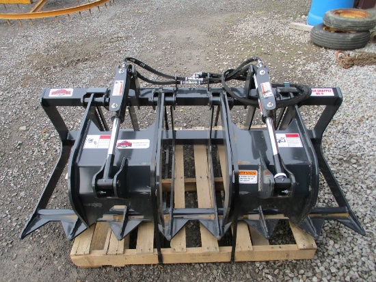 STOUT 66-9 SKIDSTEER BRUSH GRAPPLE