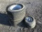 SET OF LAWN MOWER TIRES