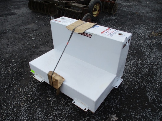 UNUSED WEATHER GUARD 75 GAL FAUL TANK WHITE