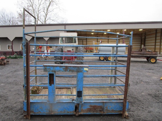 BLUE LIVESTOCK SCALES