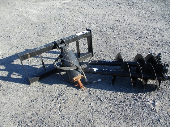 SKIDSTEER PHD W/ 12" & 14" AUGERS