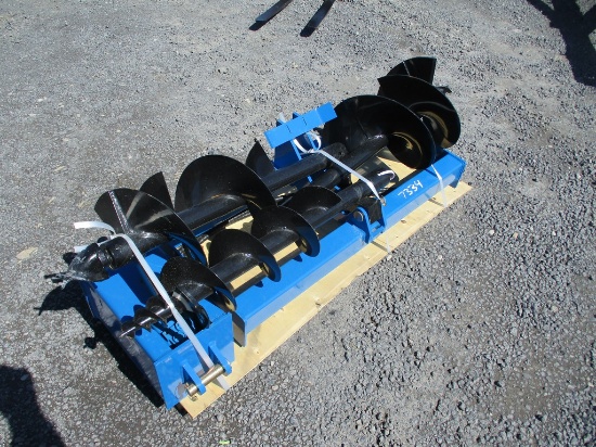 GIYI SKIDSTEER PHD W/ 3 AUGERS