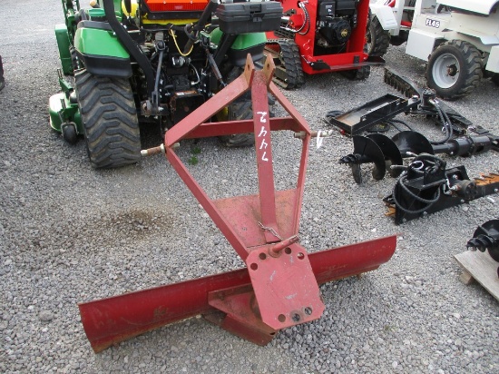 RED 4' GRADER BLADE