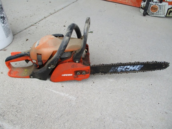 ECHO CHAINSAW RUNS