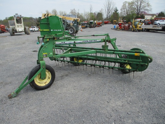 JOHN DEERE 74 DOLLY RAKE