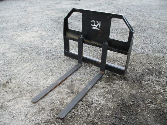 UNUSED KC 42" SS PALLET FORKS