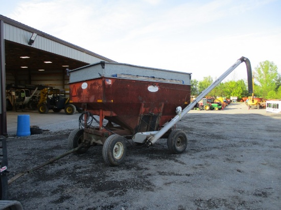 FICKLIN GW BOX W HYD AUGER ON HARVEST KING GEAR