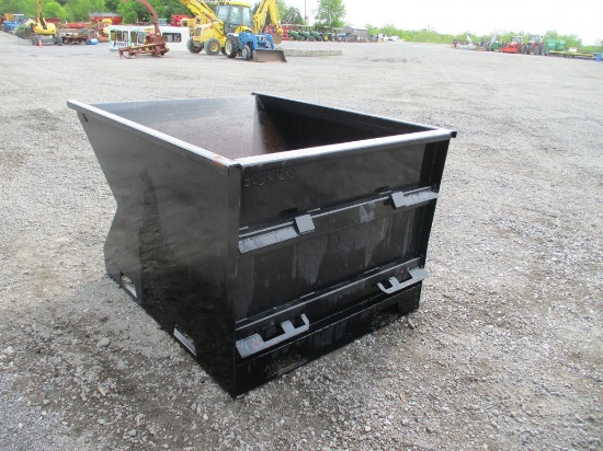 SKIDSTEER MOUNT TRASH HOPPER